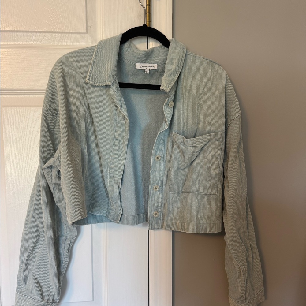 Emory Park Cropped Corduroy Jacket